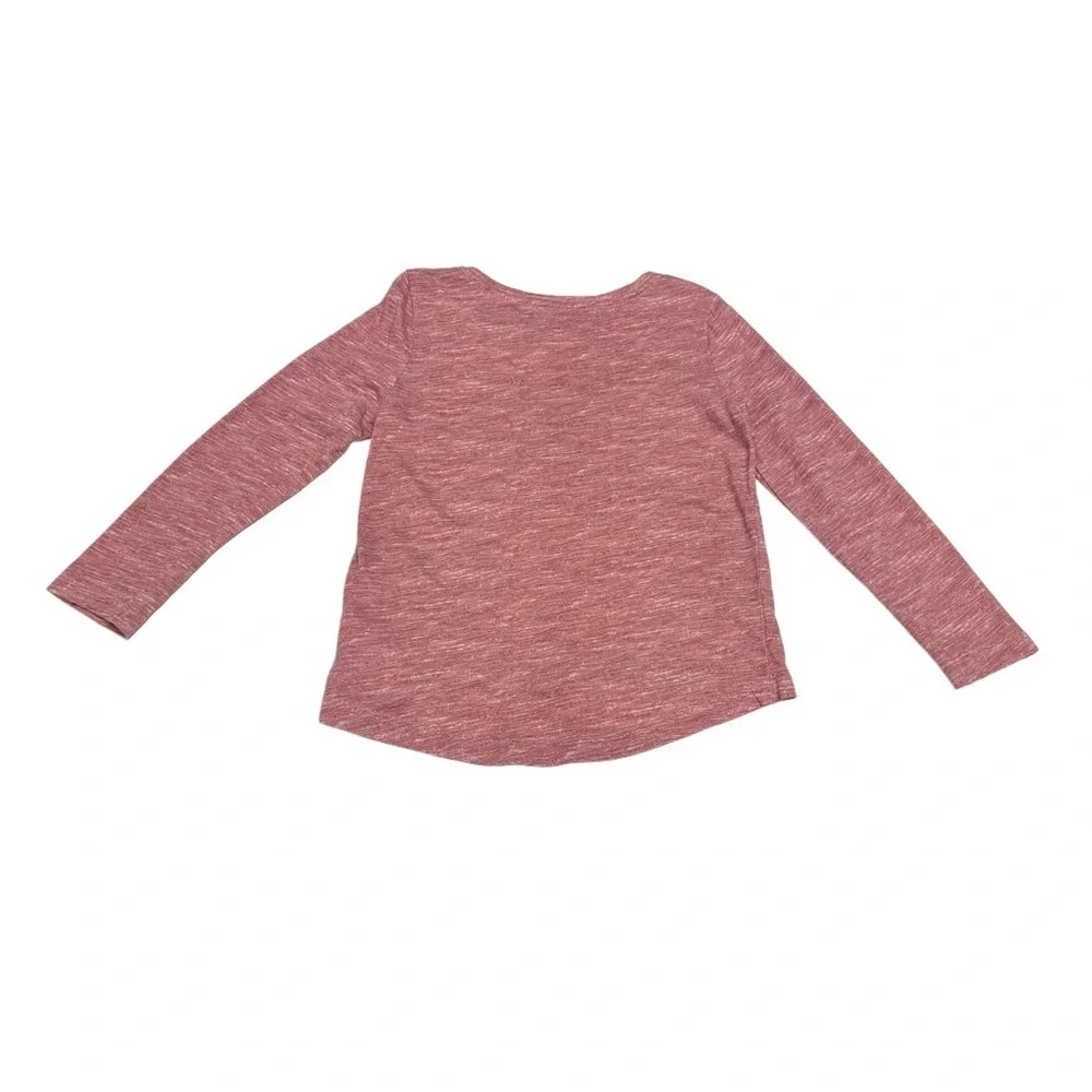 Old Navy Kids Softest Long Sleeve T-Shirt In Blush Hue | Girls XS 5T